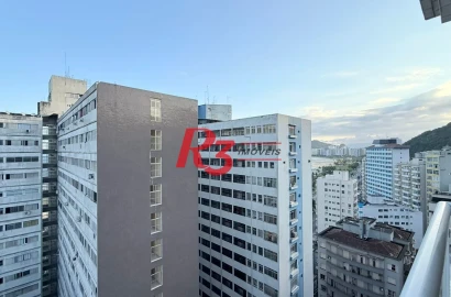 Apartamento com 2 dormitórios à venda, 60 m² por R$ 485.000,00 - José Menino - Santos/SP