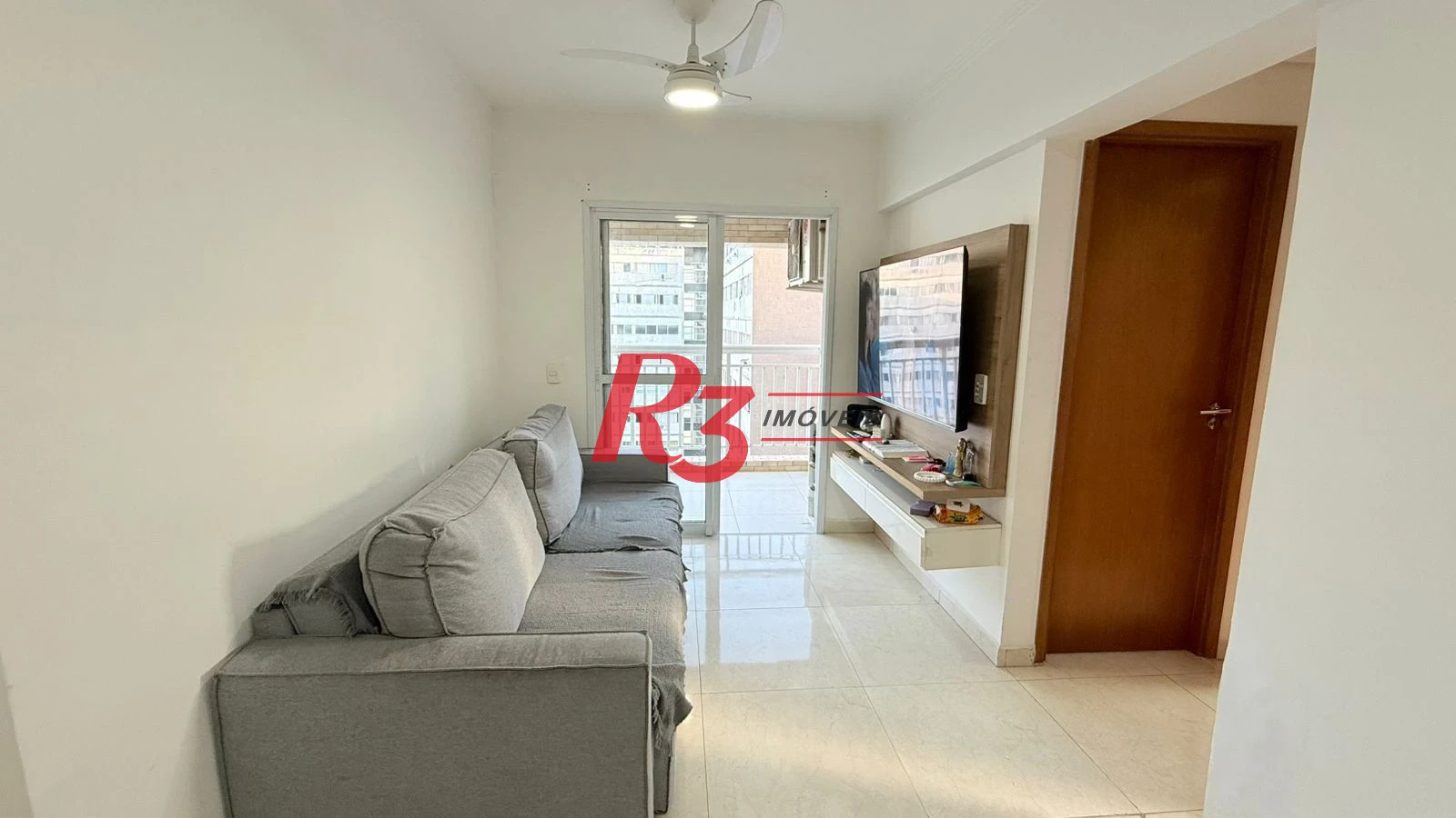 Apartamento com 2 dormitórios à venda, 60 m² por R$ 485.000,00 - José Menino - Santos/SP