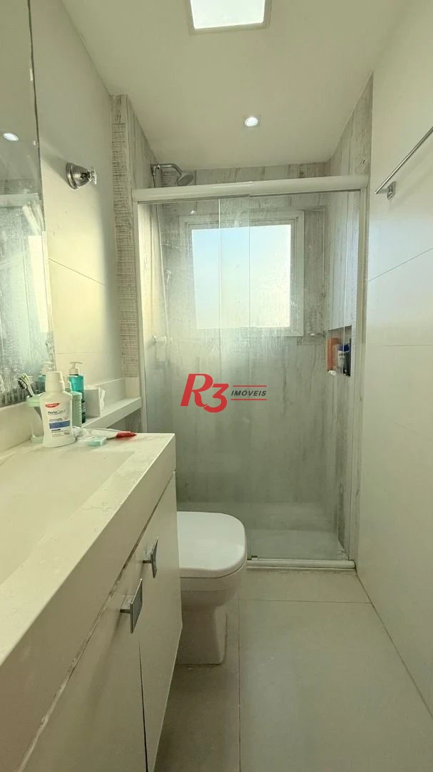 Apartamento com 2 dormitórios à venda, 60 m² por R$ 485.000,00 - José Menino - Santos/SP