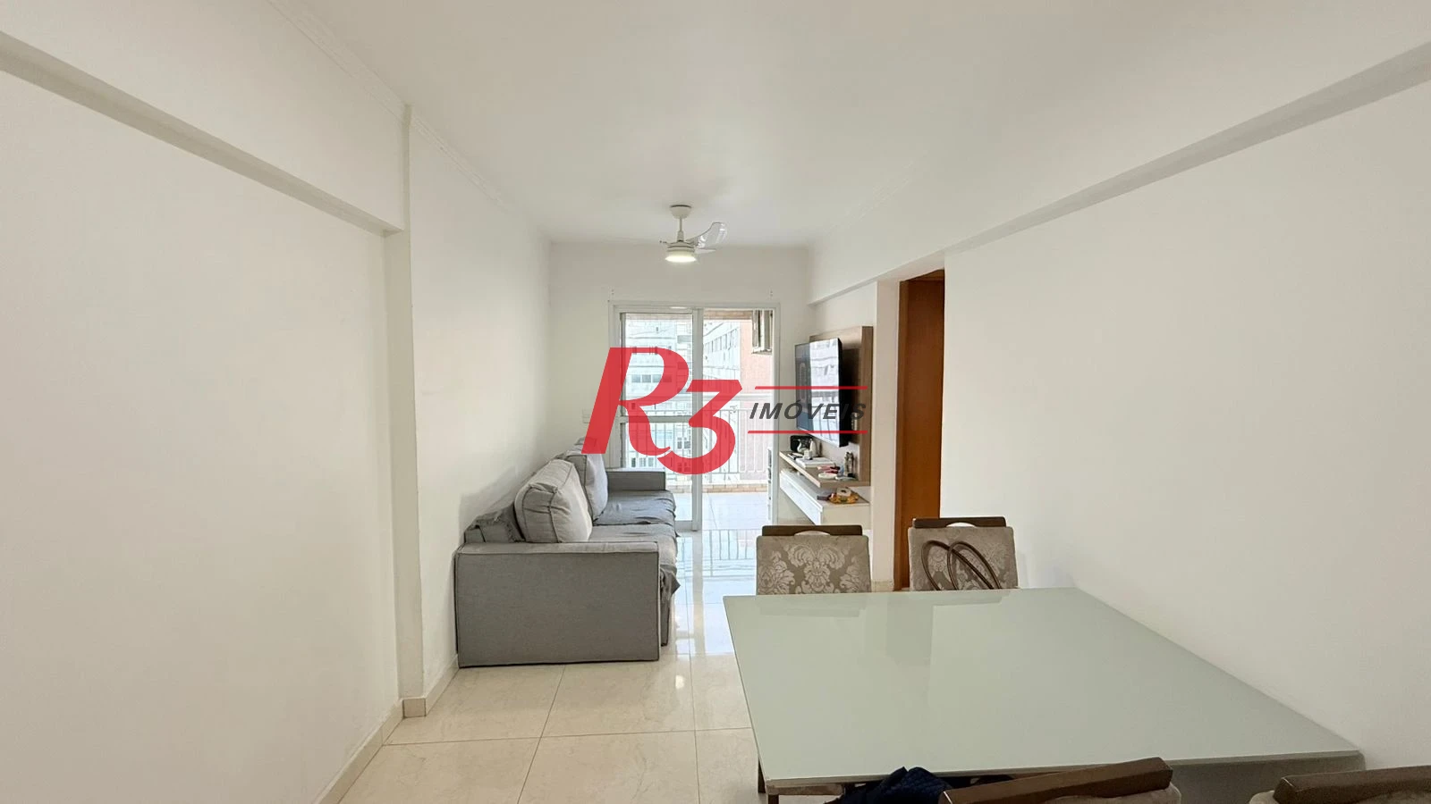 Apartamento com 2 dormitórios à venda, 60 m² por R$ 485.000,00 - José Menino - Santos/SP