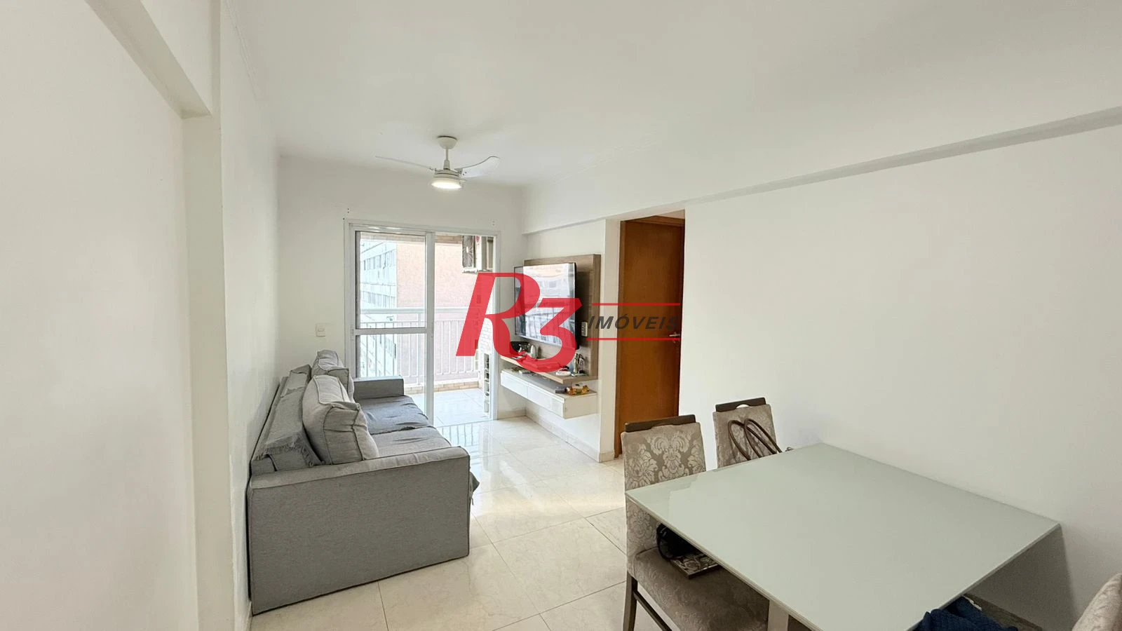 Apartamento com 2 dormitórios à venda, 60 m² por R$ 485.000,00 - José Menino - Santos/SP
