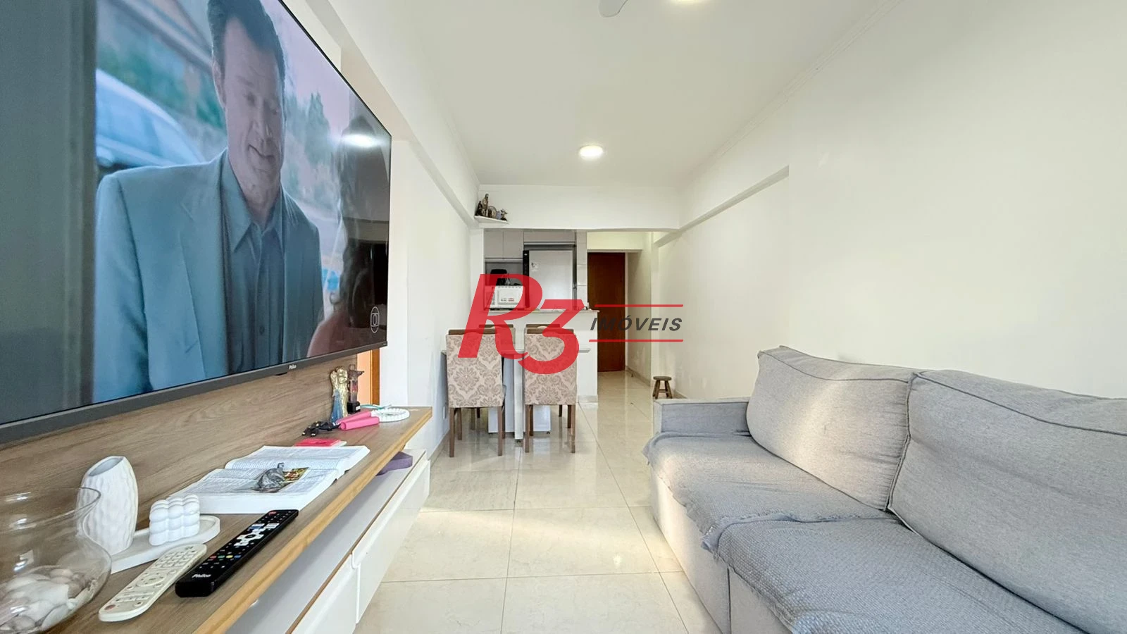 Apartamento com 2 dormitórios à venda, 60 m² por R$ 485.000,00 - José Menino - Santos/SP