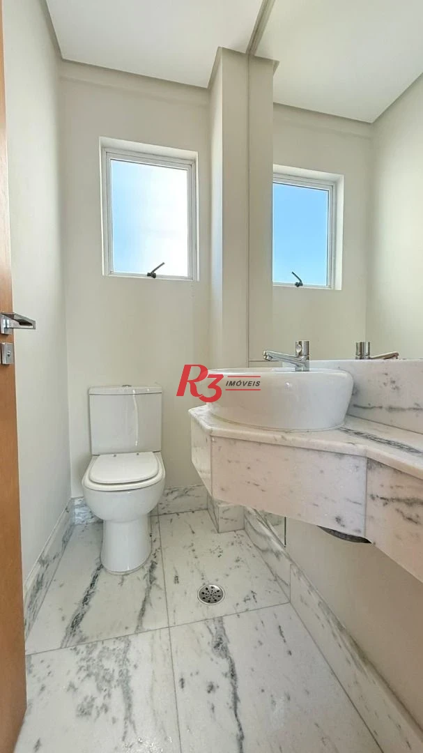 Apartamento com 3 dormitórios à venda, 139 m² por R$ 1.330.000,00 - Pompéia - Santos/SP