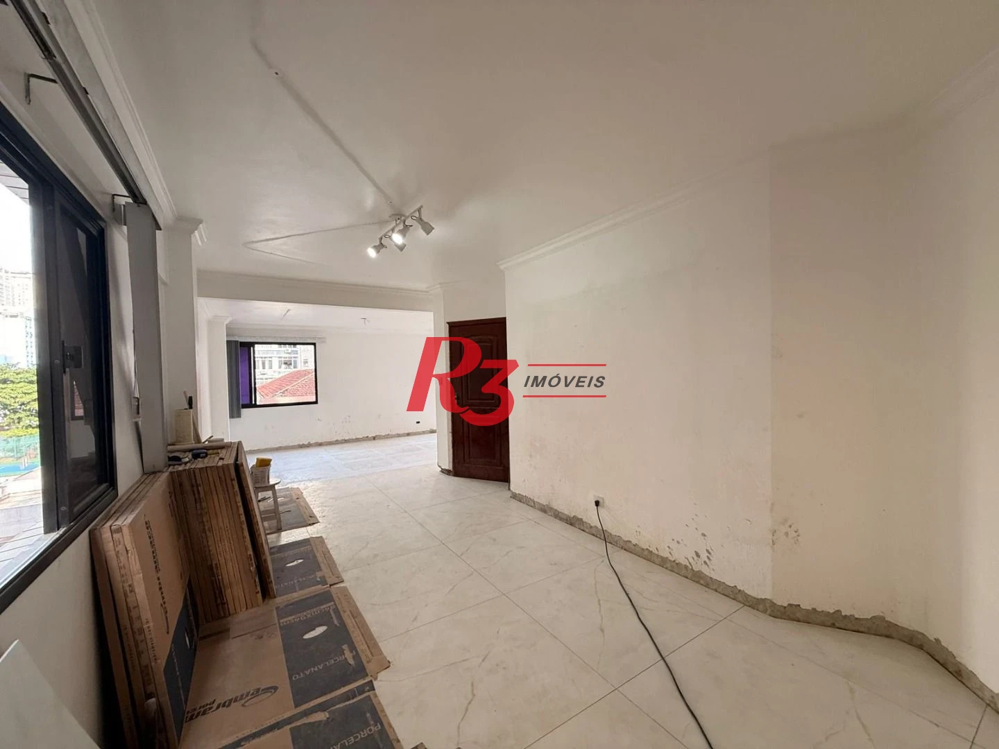 Apartamento com 4 dormitórios à venda, 180 m²  - Aparecida - Santos/SP