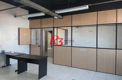 Sala para alugar, 476 m² por R$ 7.000,02/mês - Vila Matias - Santos/SP