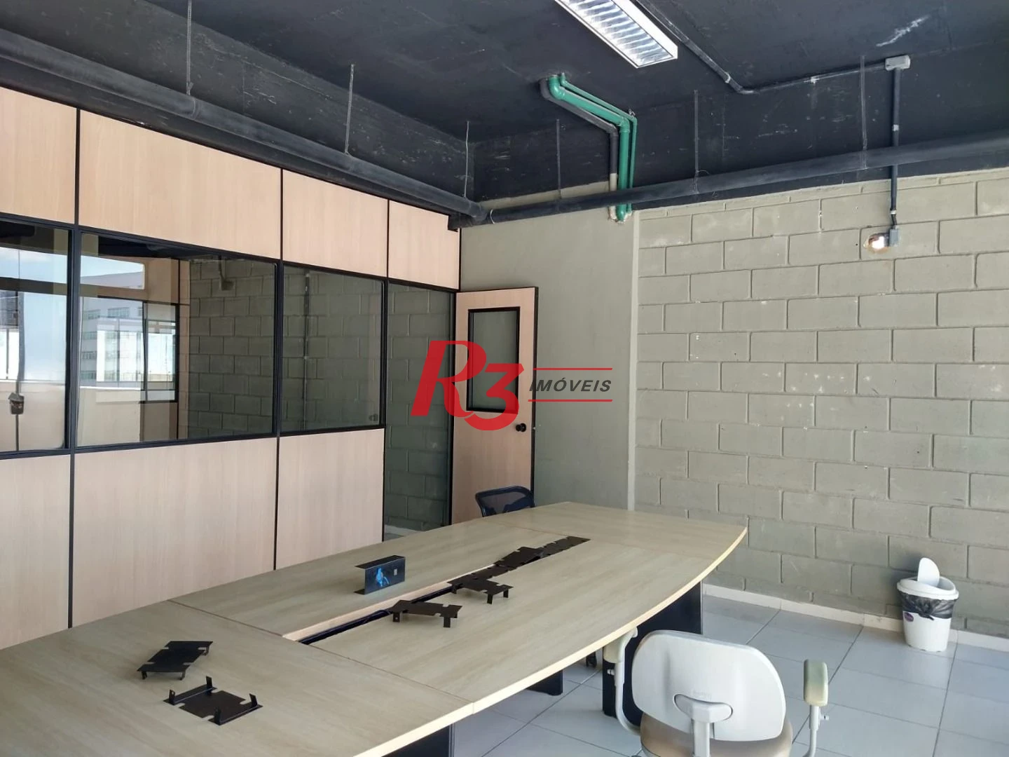 Sala para alugar, 476 m² por R$ 7.000,02/mês - Vila Matias - Santos/SP