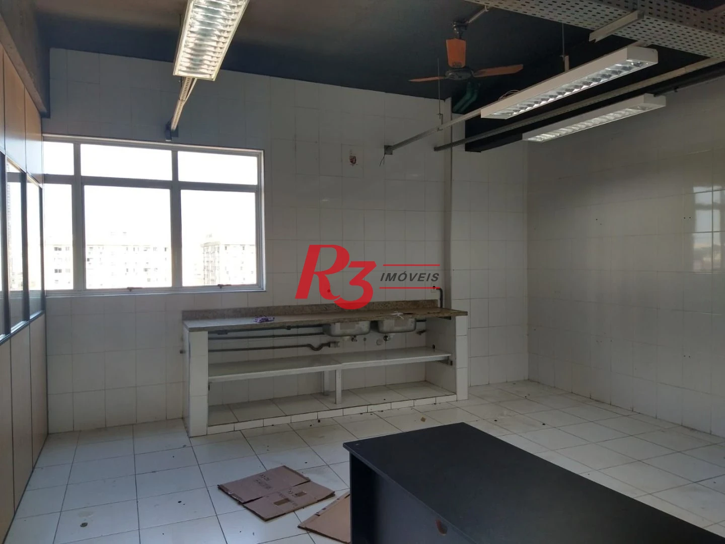Sala para alugar, 476 m² por R$ 7.000,02/mês - Vila Matias - Santos/SP