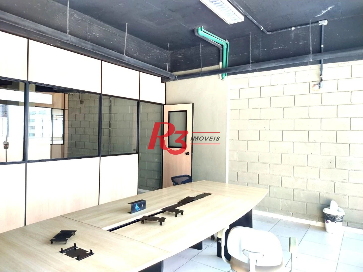 Sala para alugar, 476 m² por R$ 7.000,02/mês - Vila Matias - Santos/SP