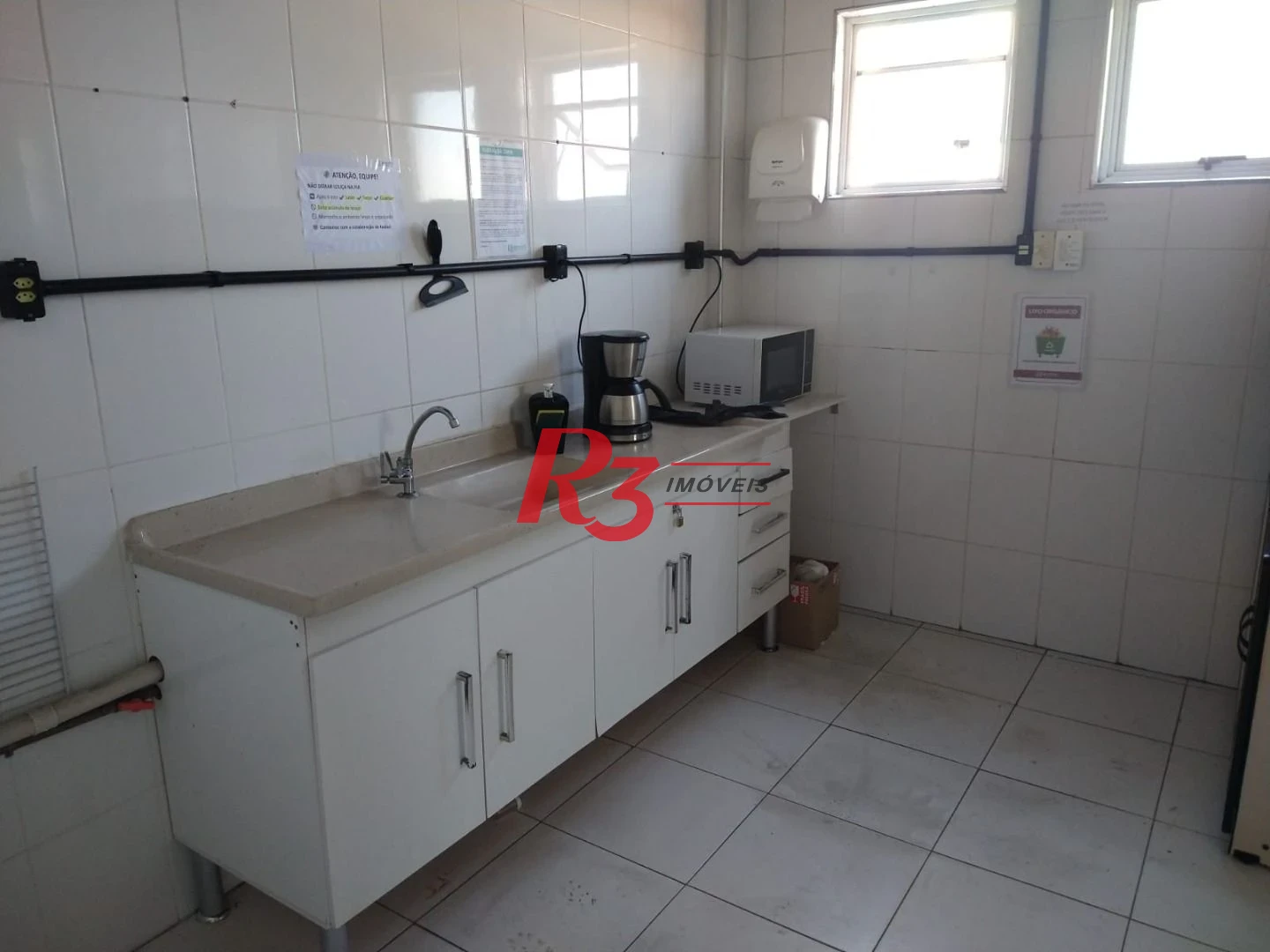 Sala para alugar, 476 m² por R$ 7.000,02/mês - Vila Matias - Santos/SP