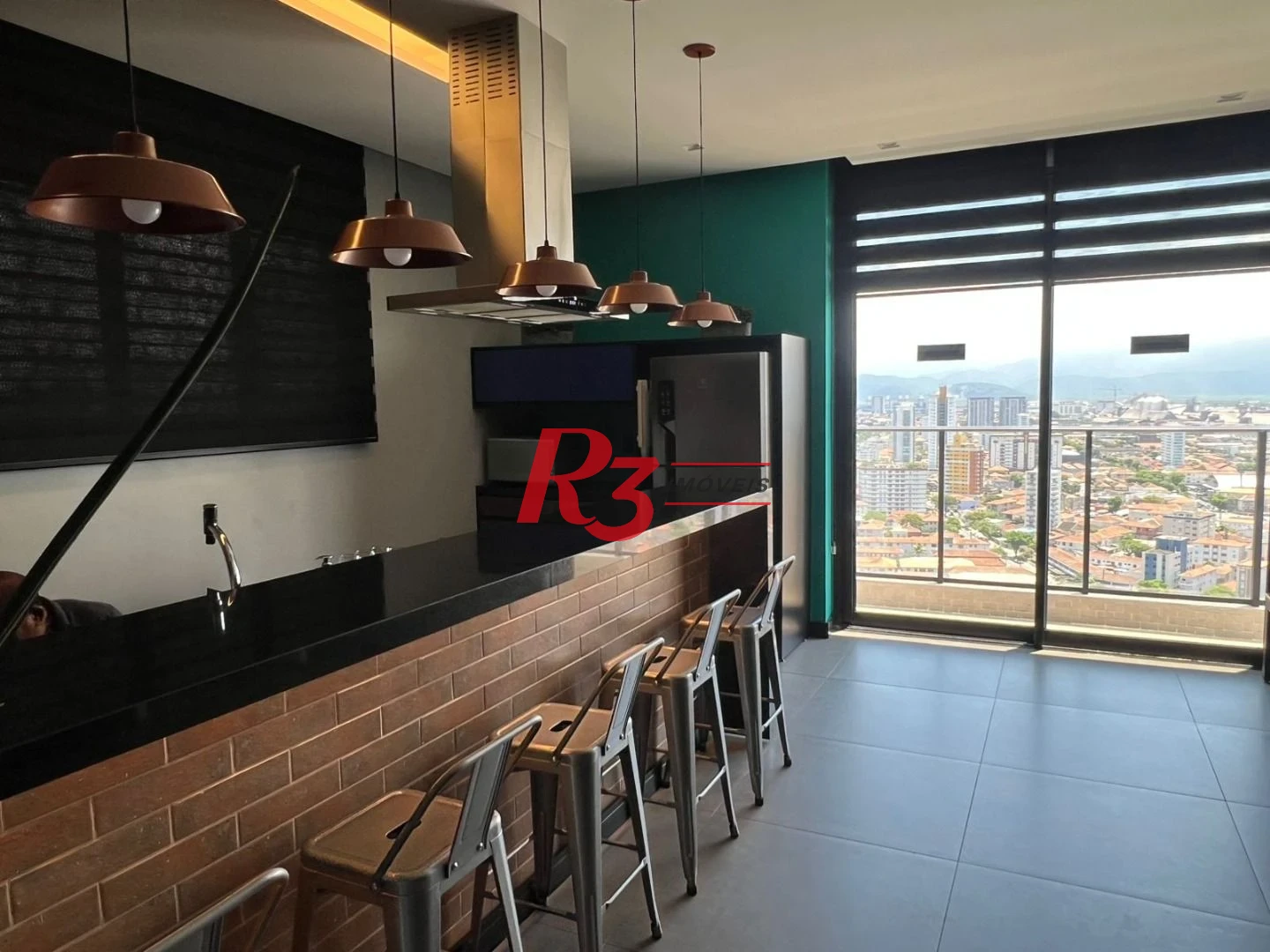 Apartamento com 1 dormitório à venda, 54 m² por R$ 780.000,00 - Boqueirão - Santos/SP