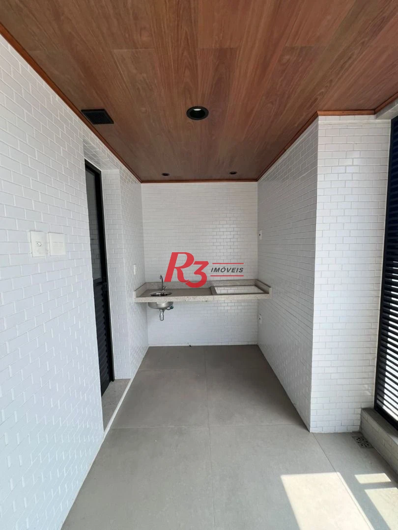 Apartamento com 1 dormitório à venda, 54 m² por R$ 780.000,00 - Boqueirão - Santos/SP