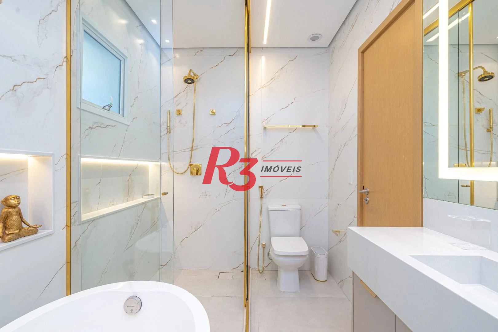 Cobertura com 4 dormitórios à venda, 191 m² por R$ 5.000.000,00 - Gonzaga - Santos/SP
