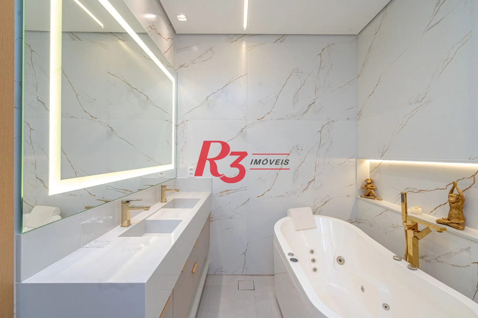 Cobertura com 4 dormitórios à venda, 191 m² por R$ 5.000.000,00 - Gonzaga - Santos/SP