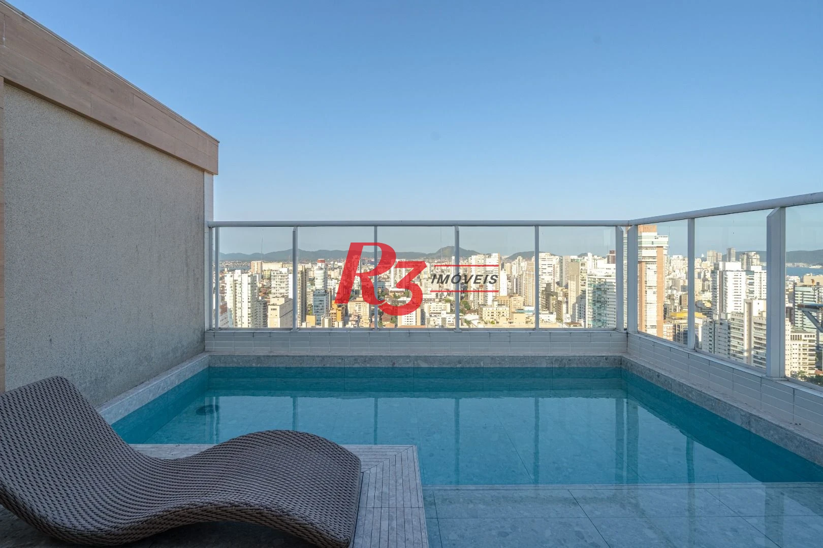 Cobertura com 4 dormitórios à venda, 191 m² por R$ 5.000.000,00 - Gonzaga - Santos/SP