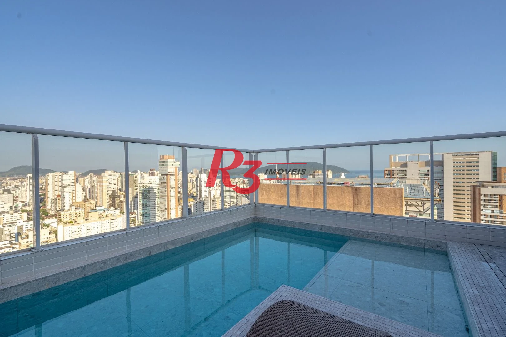 Cobertura com 4 dormitórios à venda, 191 m² por R$ 5.000.000,00 - Gonzaga - Santos/SP