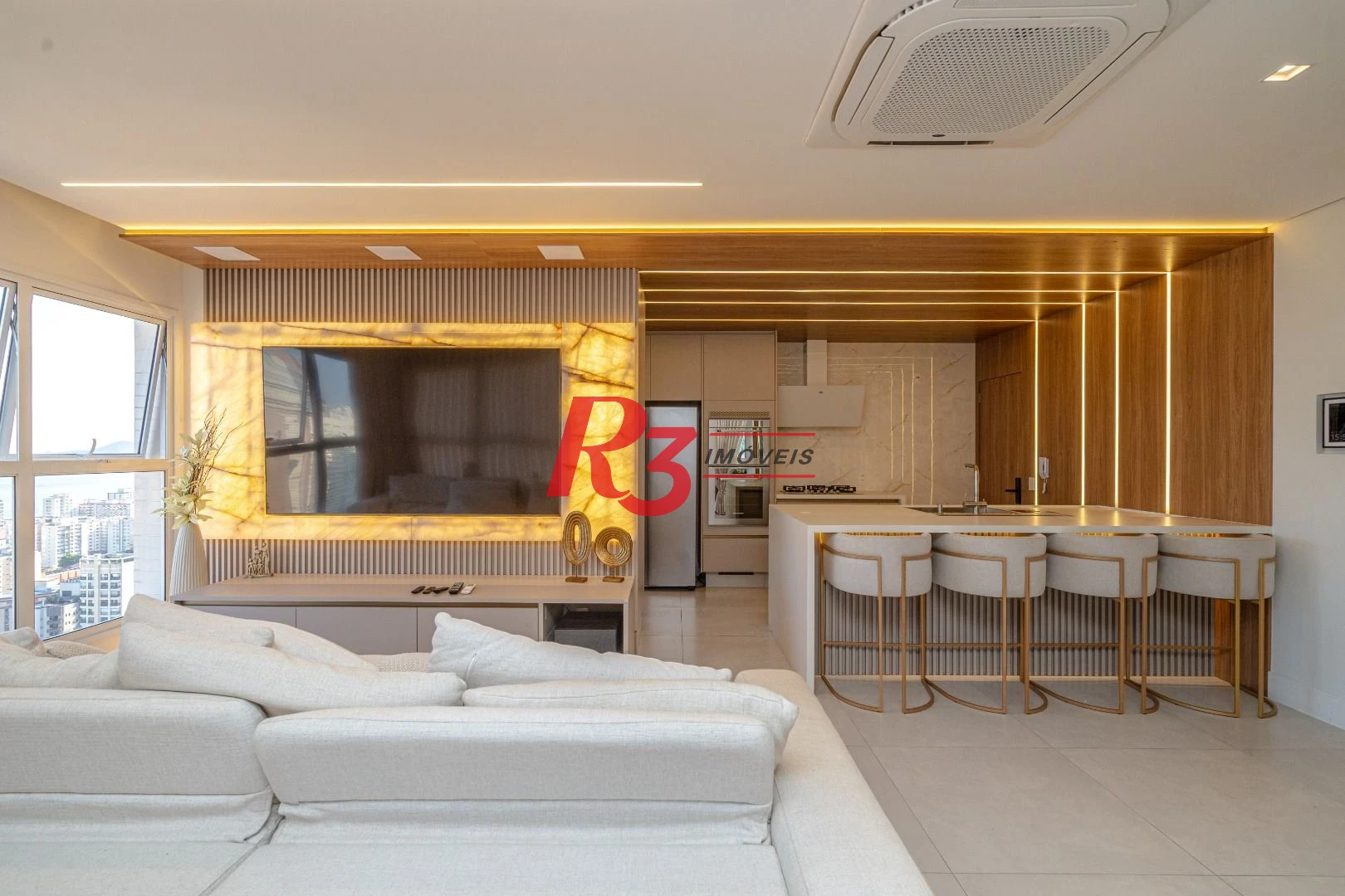 Cobertura com 4 dormitórios à venda, 191 m² por R$ 5.000.000,00 - Gonzaga - Santos/SP