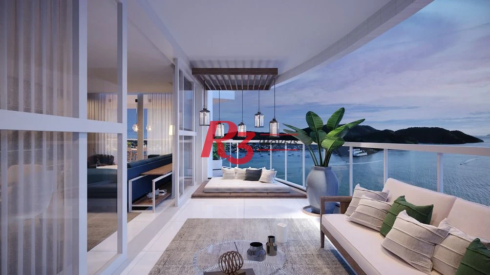 Apartamento à venda, 227 m² por R$ 5.100.000,00 - Ponta da Praia - Santos/SP