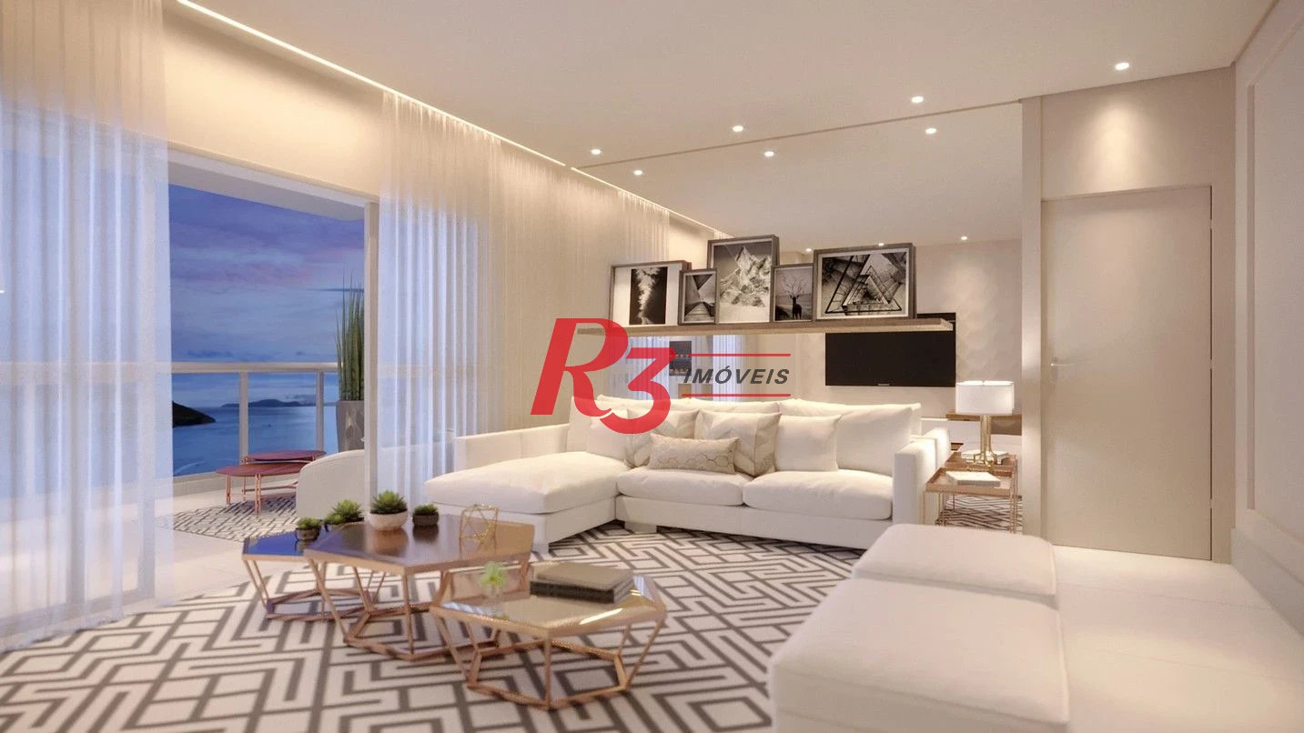 Apartamento à venda, 227 m² por R$ 5.100.000,00 - Ponta da Praia - Santos/SP