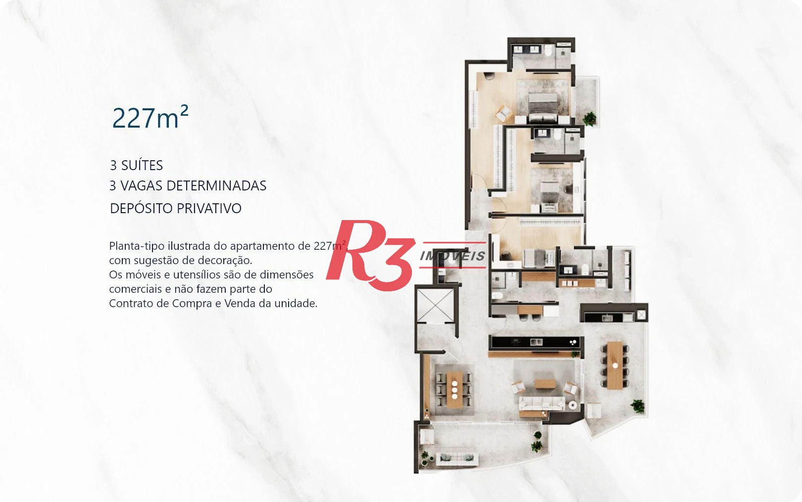 Apartamento à venda, 227 m² por R$ 5.100.000,00 - Ponta da Praia - Santos/SP