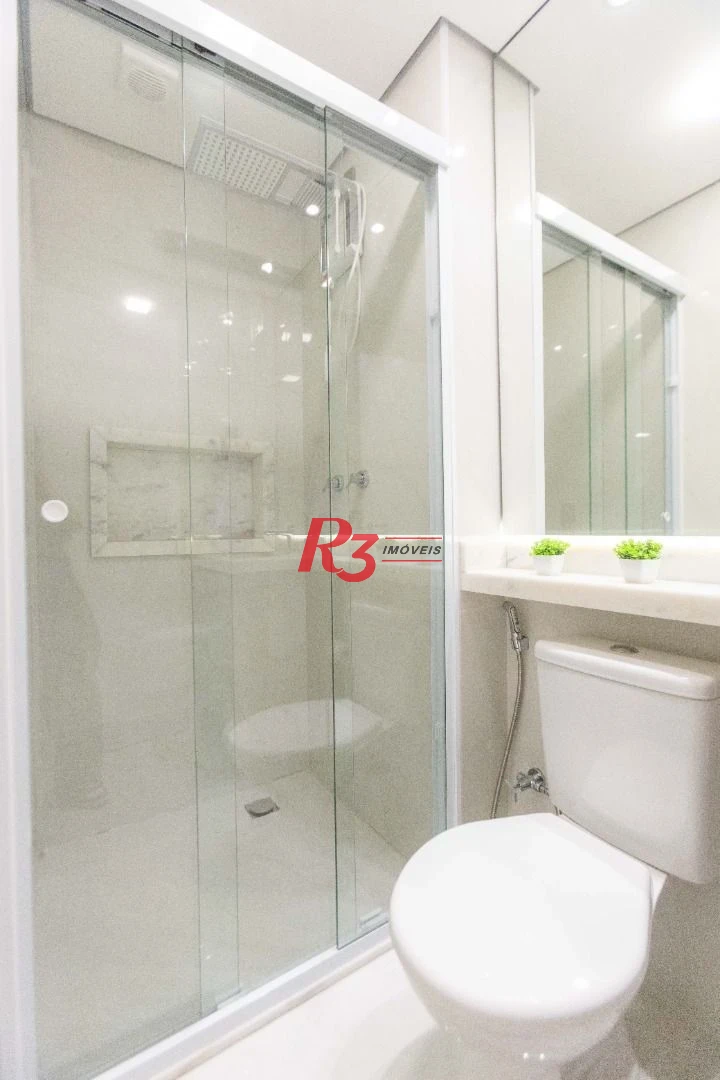 Apartamento com 2 dormitórios à venda, 80 m² por R$ 825.000,00 - Marapé - Santos/SP