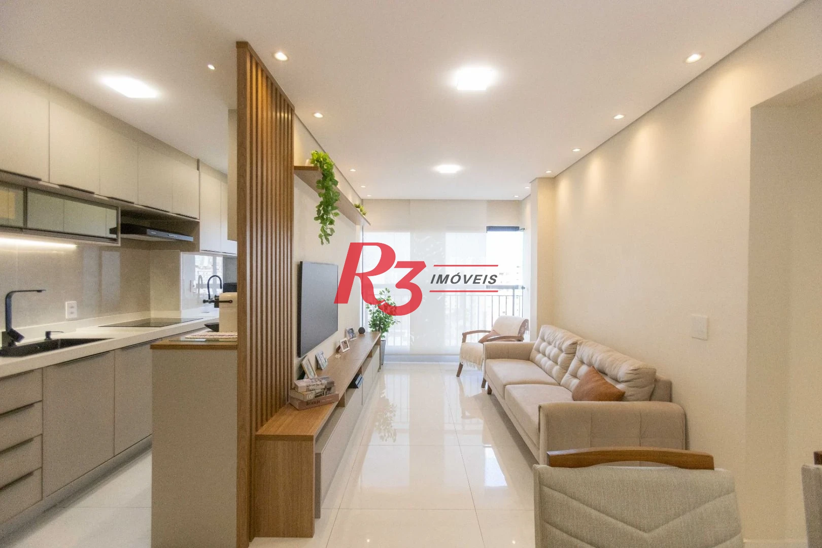 Apartamento com 2 dormitórios à venda, 80 m² por R$ 825.000,00 - Marapé - Santos/SP
