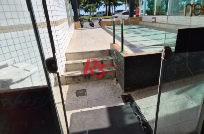 Loja para alugar, 100 m² por R$ 8.000,00/mês - Aparecida - Santos/SP