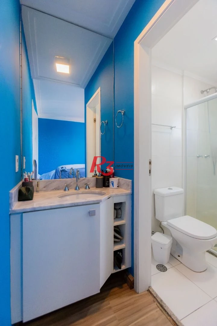 Apartamento com 2 dormitórios à venda, 78 m² por R$ 880.000,00 - Ponta da Praia - Santos/SP