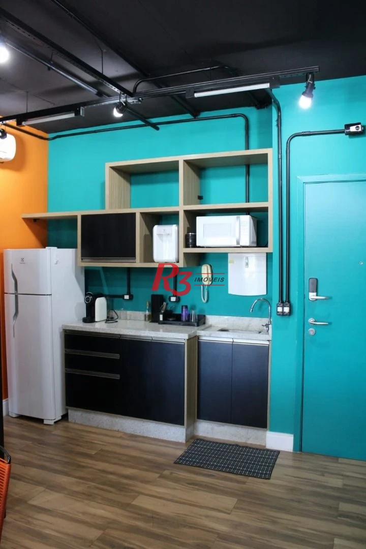 Sala a venda  49 m² por R$ 420.000,00 ou locação R$ 3.700,00 - Vila Matias - Santos/SP