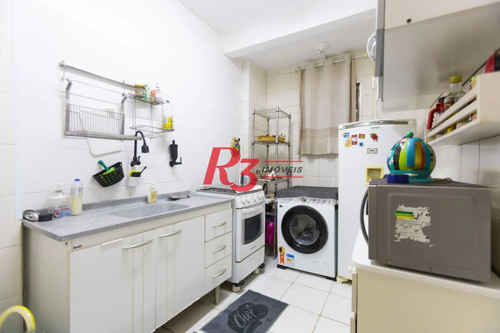 Apartamento com 1 dormitório à venda, 45 m² por R$ 430.000,00 - José Menino - Santos/SP