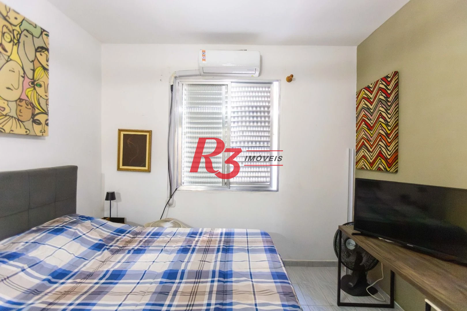Apartamento com 1 dormitório à venda, 45 m² por R$ 430.000,00 - José Menino - Santos/SP