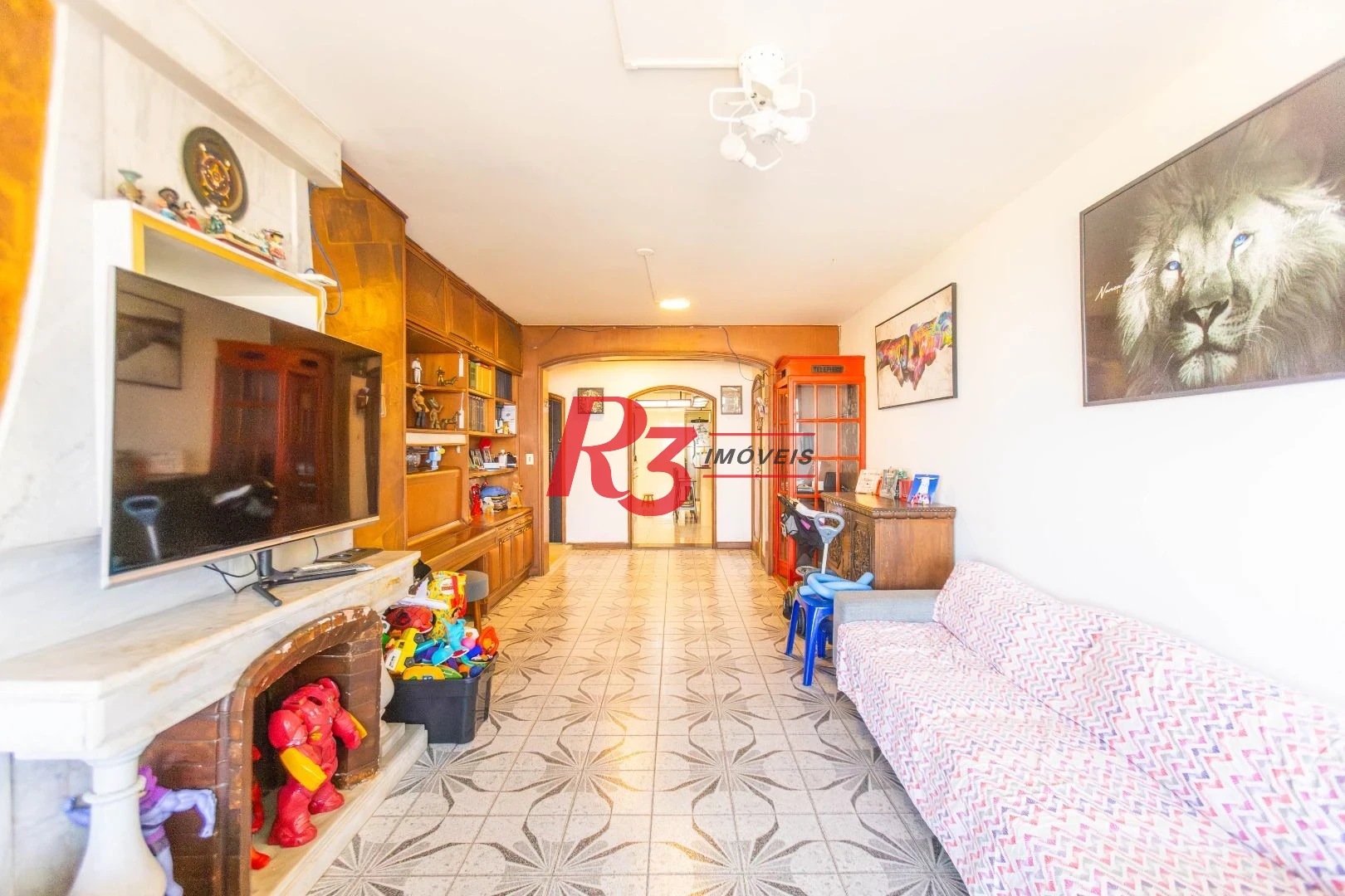 Apartamento com 3 dormitórios à venda, 180 m² por R$ 1.630.000,00 - Gonzaga - Santos/SP