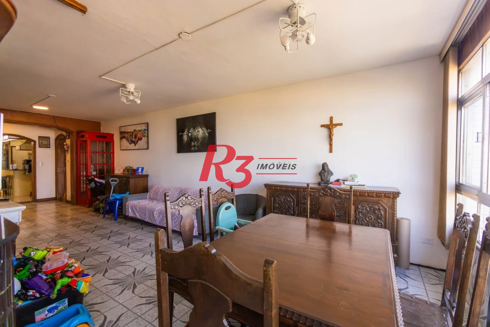 Apartamento com 3 dormitórios à venda, 180 m² por R$ 1.630.000,00 - Gonzaga - Santos/SP
