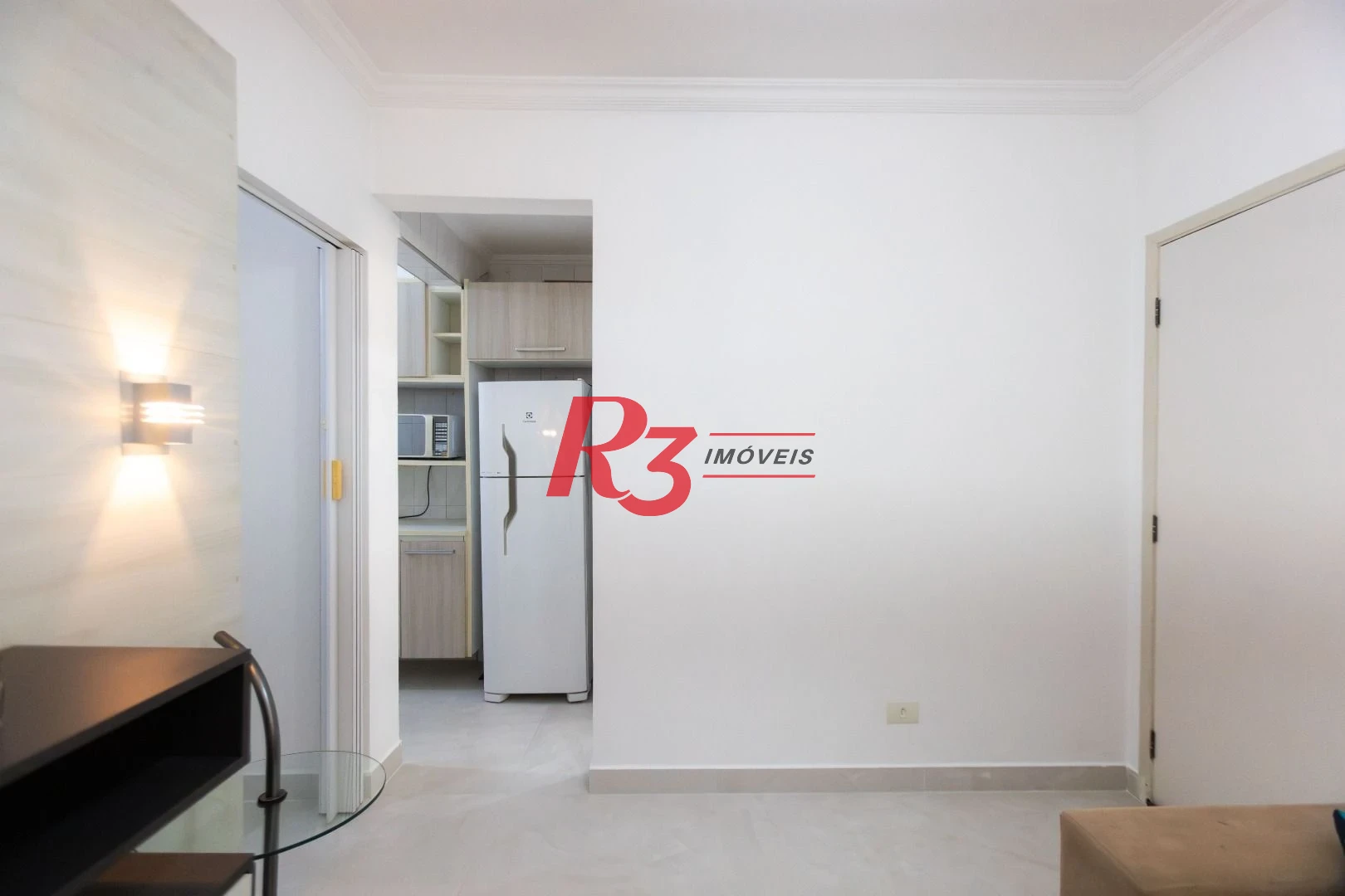 Apartamento para alugar, 37 m² por R$ 3.000,00/mês - José Menino - Santos/SP