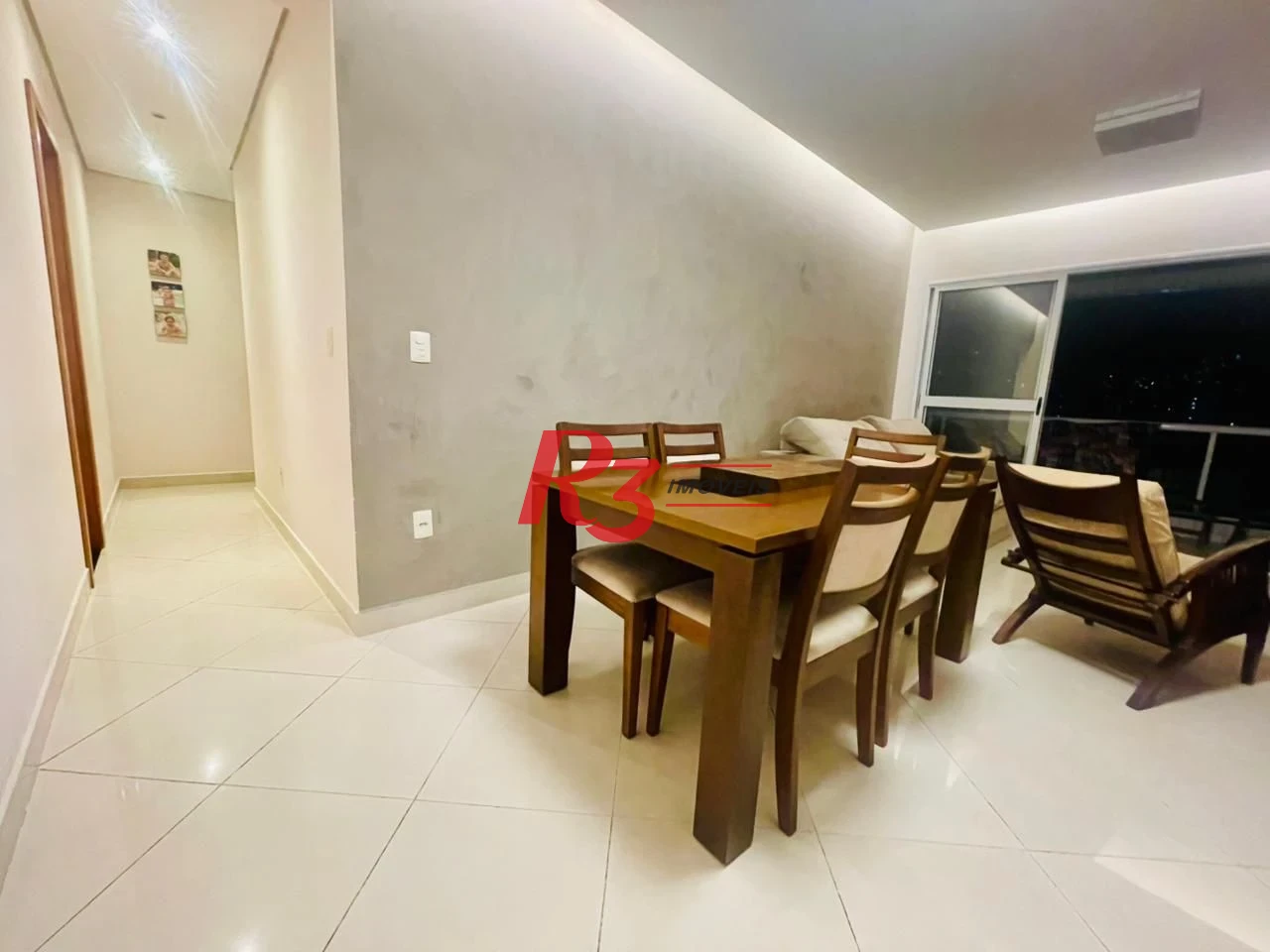 Apartamento com 3 dormitórios à venda, 101 m² por R$ 1.400.000,00 - Aparecida - Santos/SP