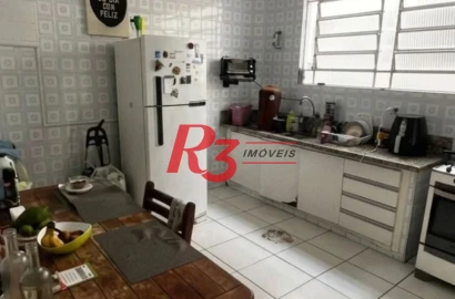 Apartamento com 3 dormitórios à venda, 86 m² por R$ 550.000,00 - Embaré - Santos/SP