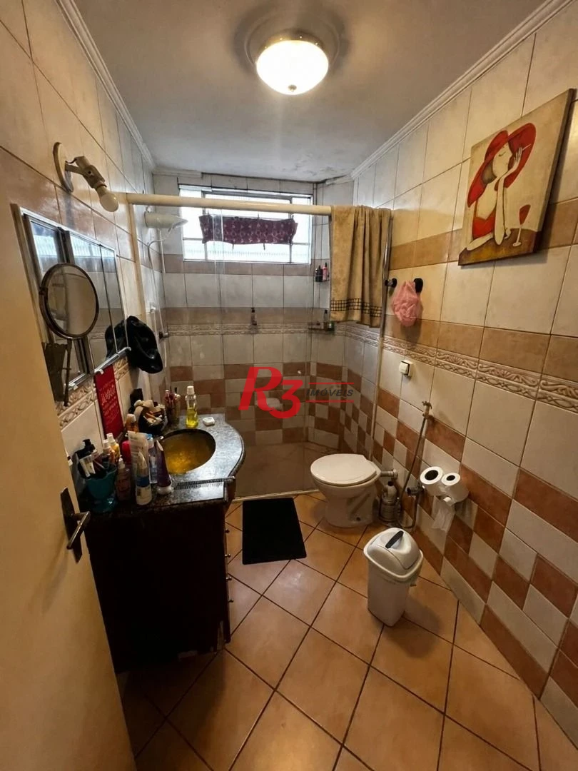 Apartamento com 3 dormitórios à venda, 86 m² por R$ 550.000,00 - Embaré - Santos/SP