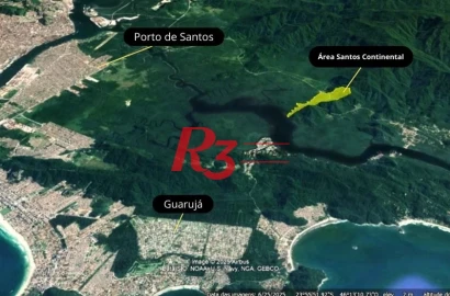 Terreno à venda, 1100000 m² por R$ 318.000.000,00 - Caruara - Santos/SP