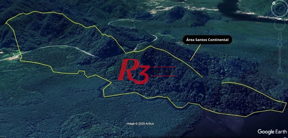 Terreno à venda, 1100000 m² por R$ 318.000.000,00 - Caruara - Santos/SP
