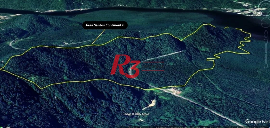 Terreno à venda, 1100000 m² por R$ 318.000.000,00 - Caruara - Santos/SP