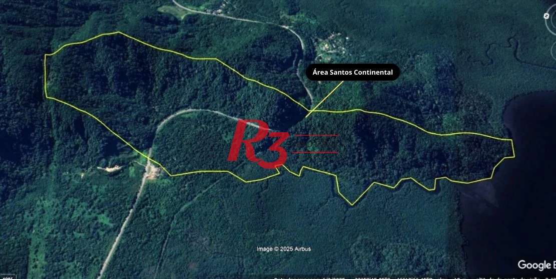 Terreno à venda, 1100000 m² por R$ 318.000.000,00 - Caruara - Santos/SP