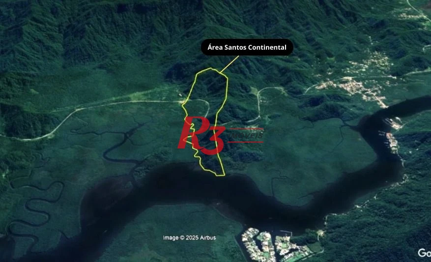 Terreno à venda, 1100000 m² por R$ 318.000.000,00 - Caruara - Santos/SP
