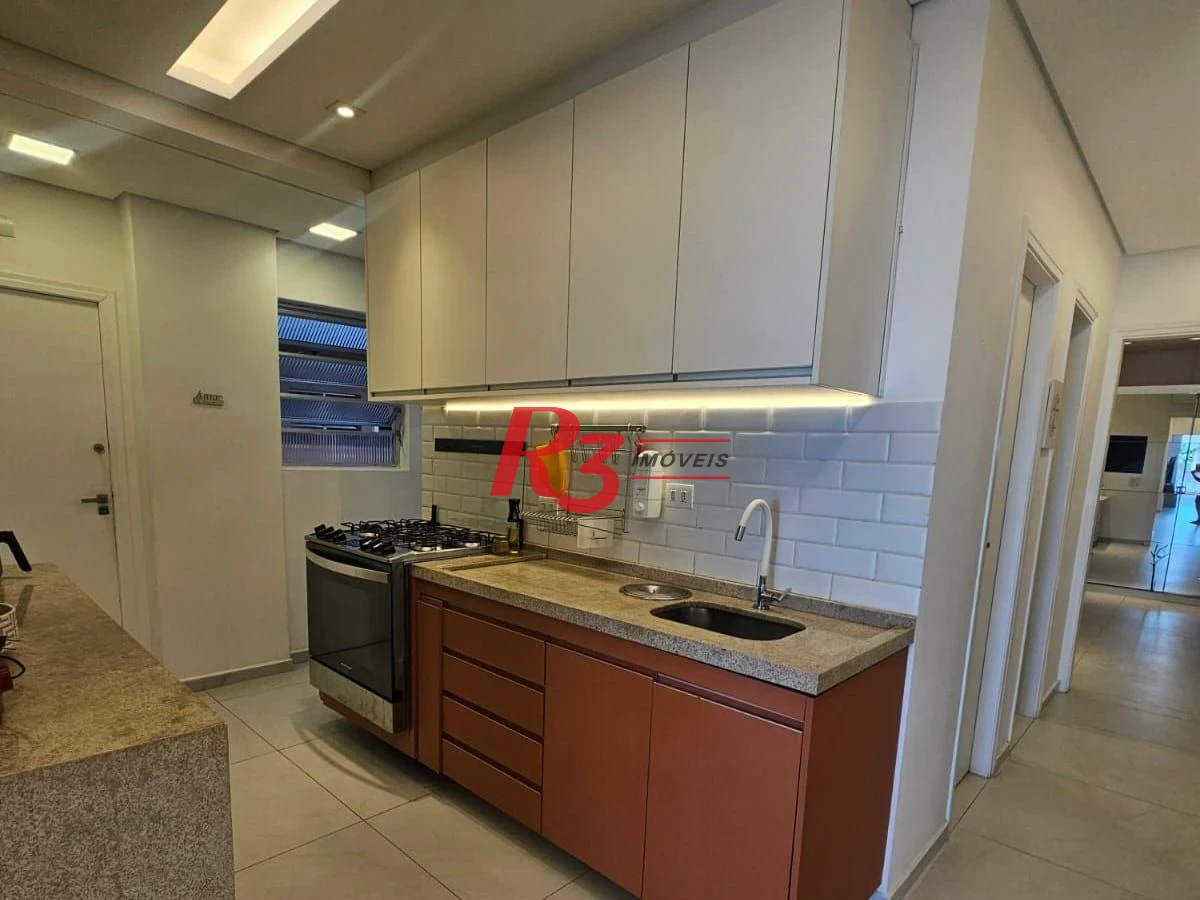 Apartamento com 3 dormitórios à venda, 127 m² por R$ 1.200.000,00 - Aparecida - Santos/SP