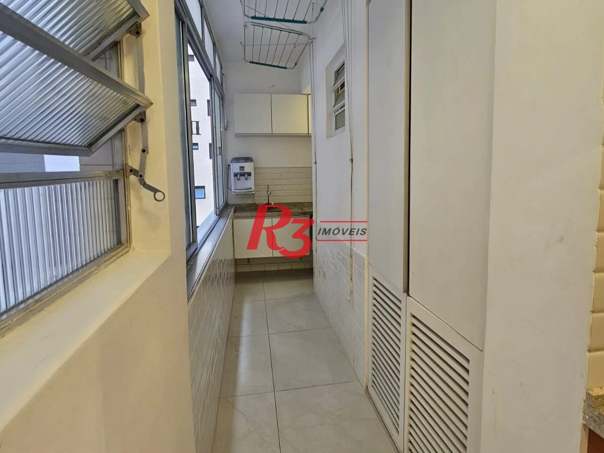 Apartamento com 3 dormitórios à venda, 127 m² por R$ 1.200.000,00 - Aparecida - Santos/SP