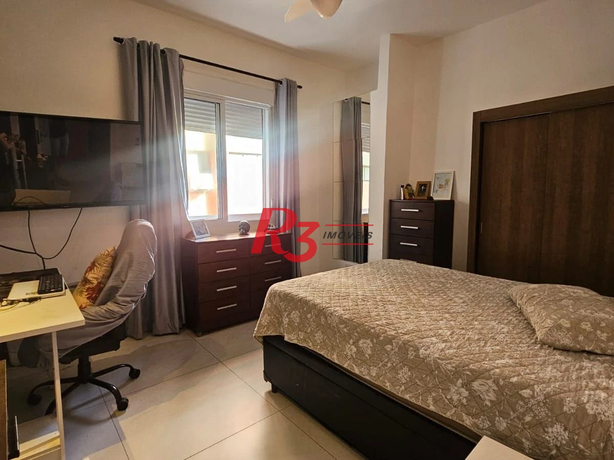 Apartamento com 3 dormitórios à venda, 127 m² por R$ 1.200.000,00 - Aparecida - Santos/SP