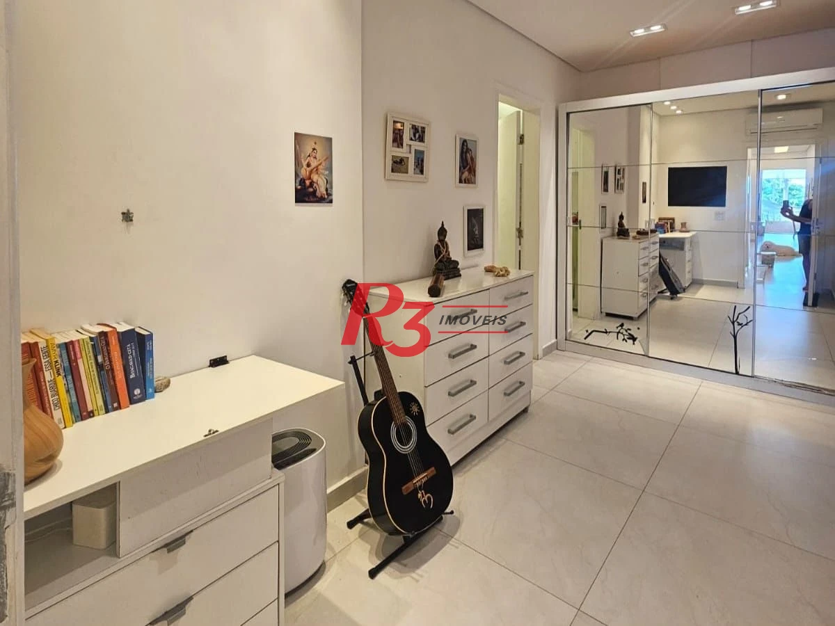 Apartamento com 3 dormitórios à venda, 127 m² por R$ 1.200.000,00 - Aparecida - Santos/SP