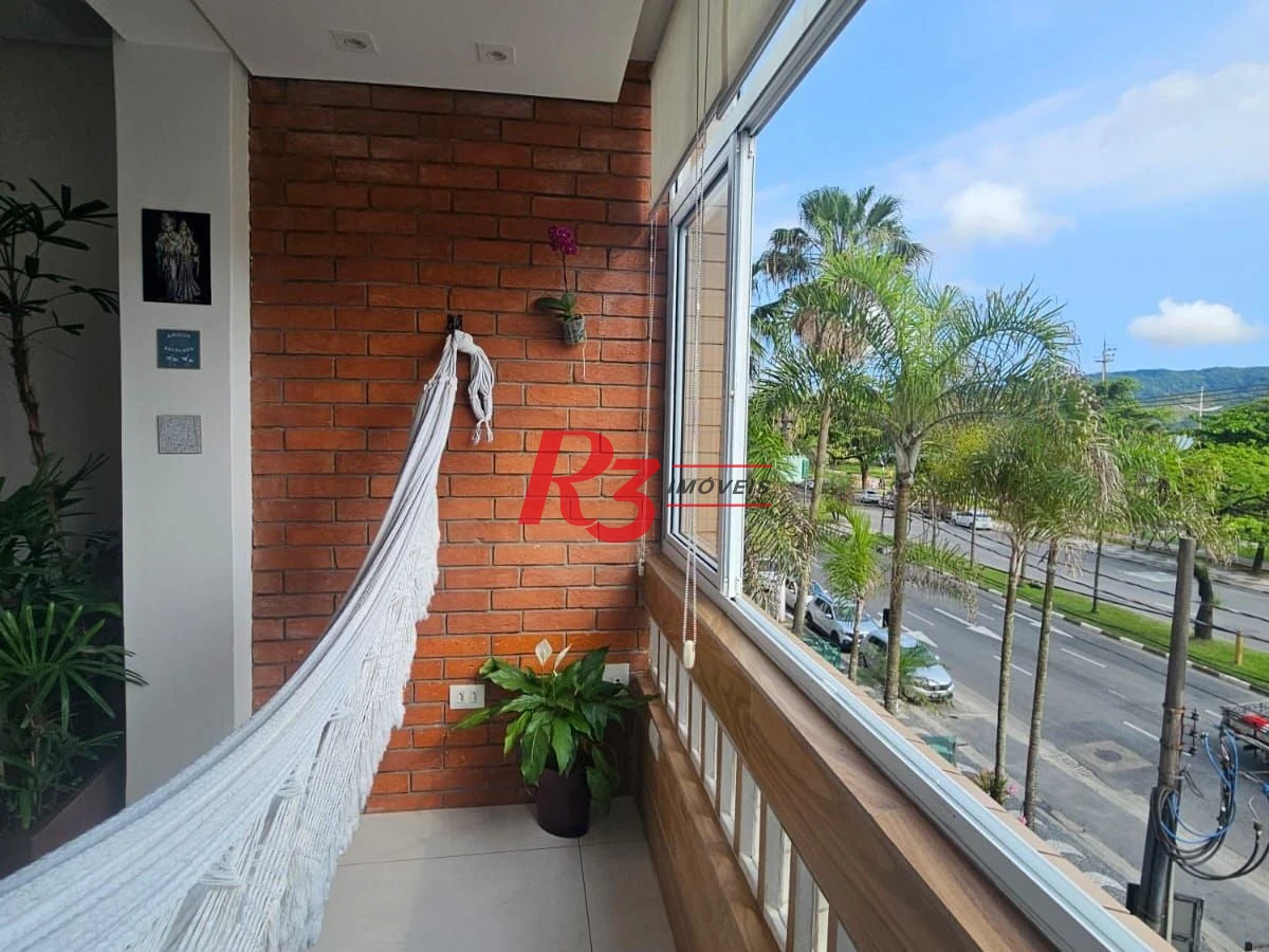 Apartamento com 3 dormitórios à venda, 127 m² por R$ 1.200.000,00 - Aparecida - Santos/SP