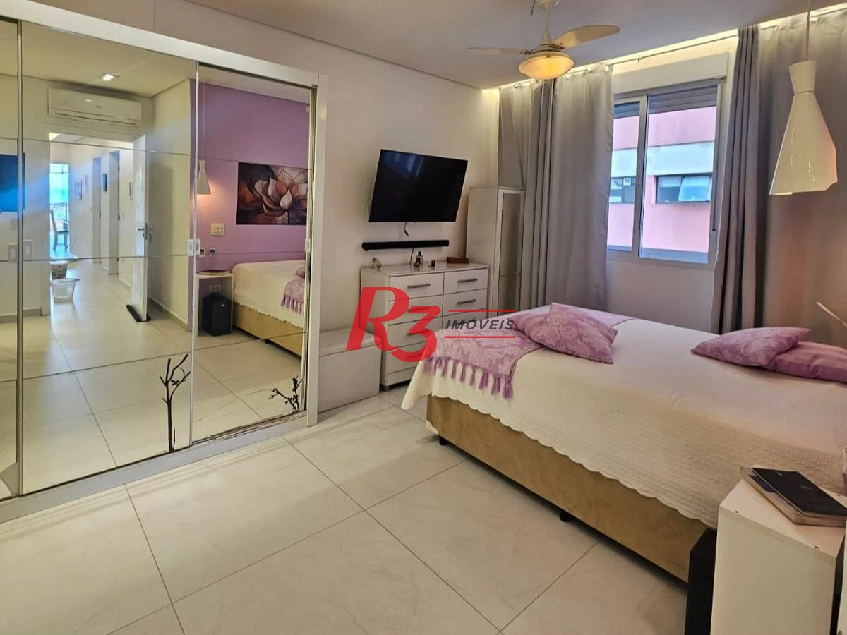 Apartamento com 3 dormitórios à venda, 127 m² por R$ 1.200.000,00 - Aparecida - Santos/SP