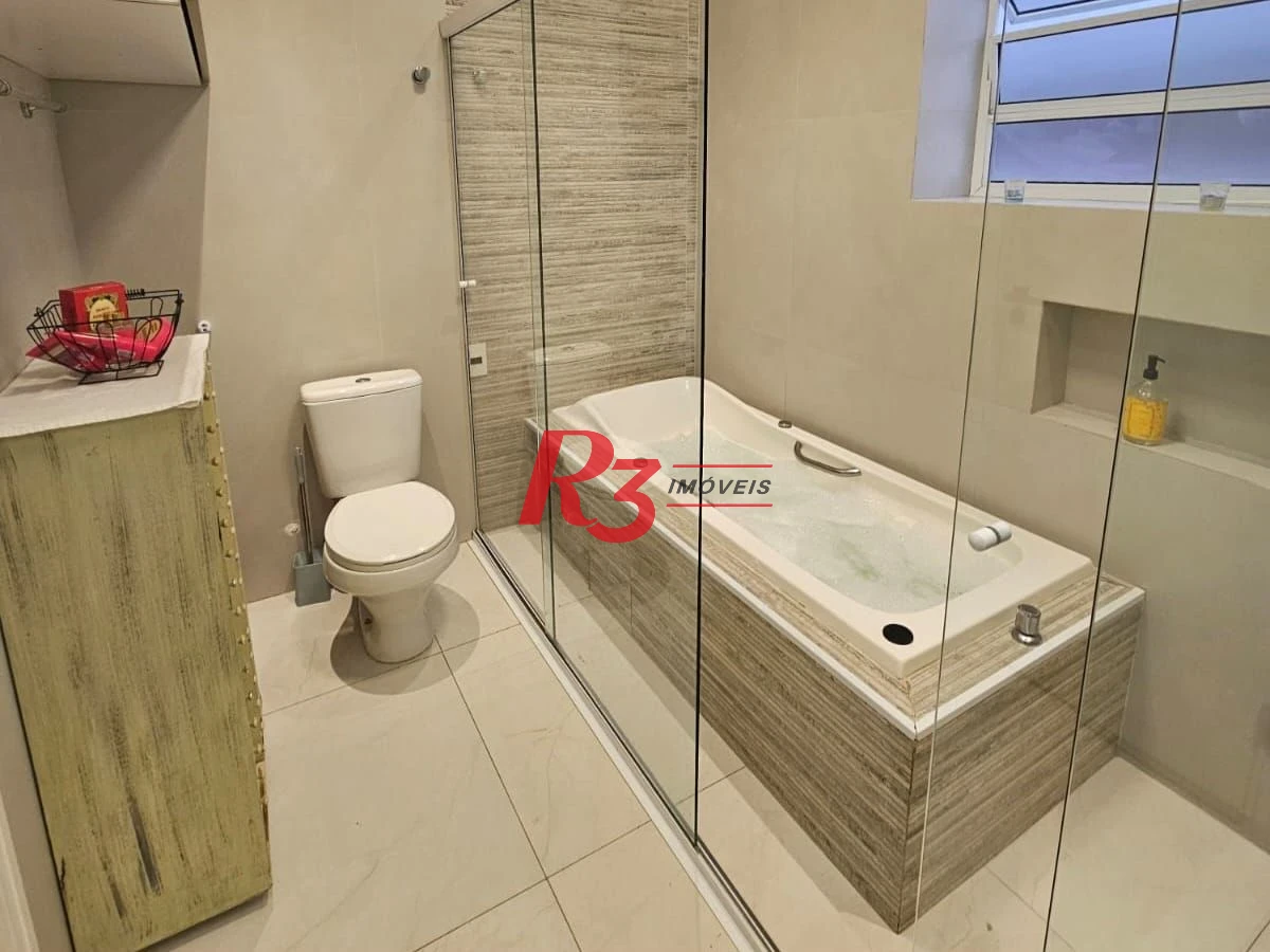 Apartamento com 3 dormitórios à venda, 127 m² por R$ 1.200.000,00 - Aparecida - Santos/SP