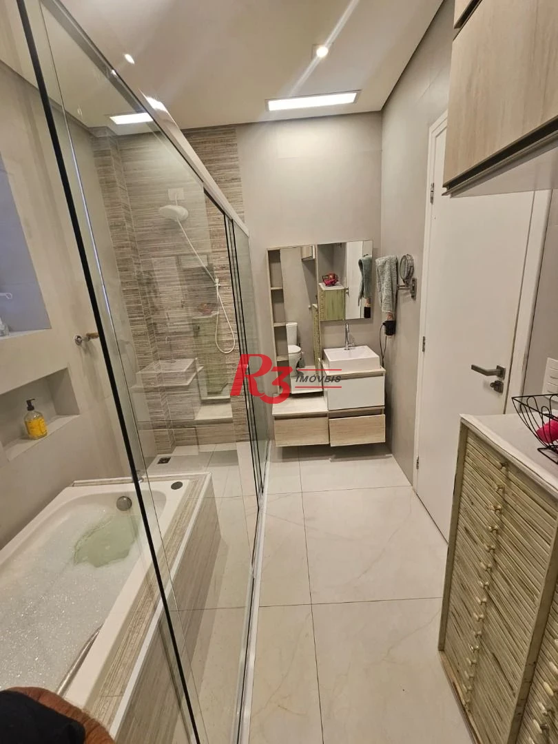 Apartamento com 3 dormitórios à venda, 127 m² por R$ 1.200.000,00 - Aparecida - Santos/SP