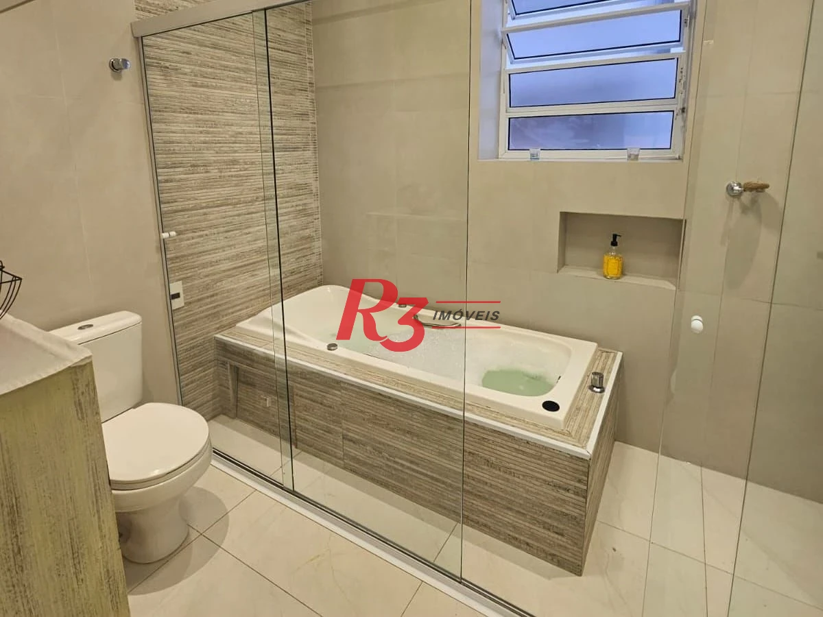 Apartamento com 3 dormitórios à venda, 127 m² por R$ 1.200.000,00 - Aparecida - Santos/SP